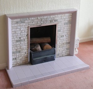 Fireplace from Wimpey house built in 1969 Fireplace from Wimpey house built in 1969