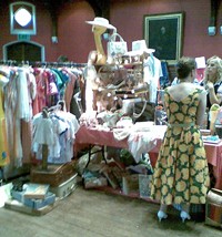 Retro fashion fair, at the Oxford Union