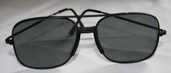 Matt black sunglasses, Samco by Mazzucchelli, 1980s