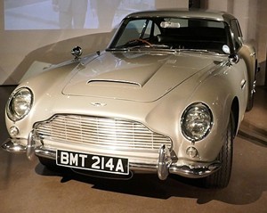 James Bond's Aston Martin DB5 from Goldfinger, 1964 James Bond's Aston Martin DB5 from Goldfinger, 1964