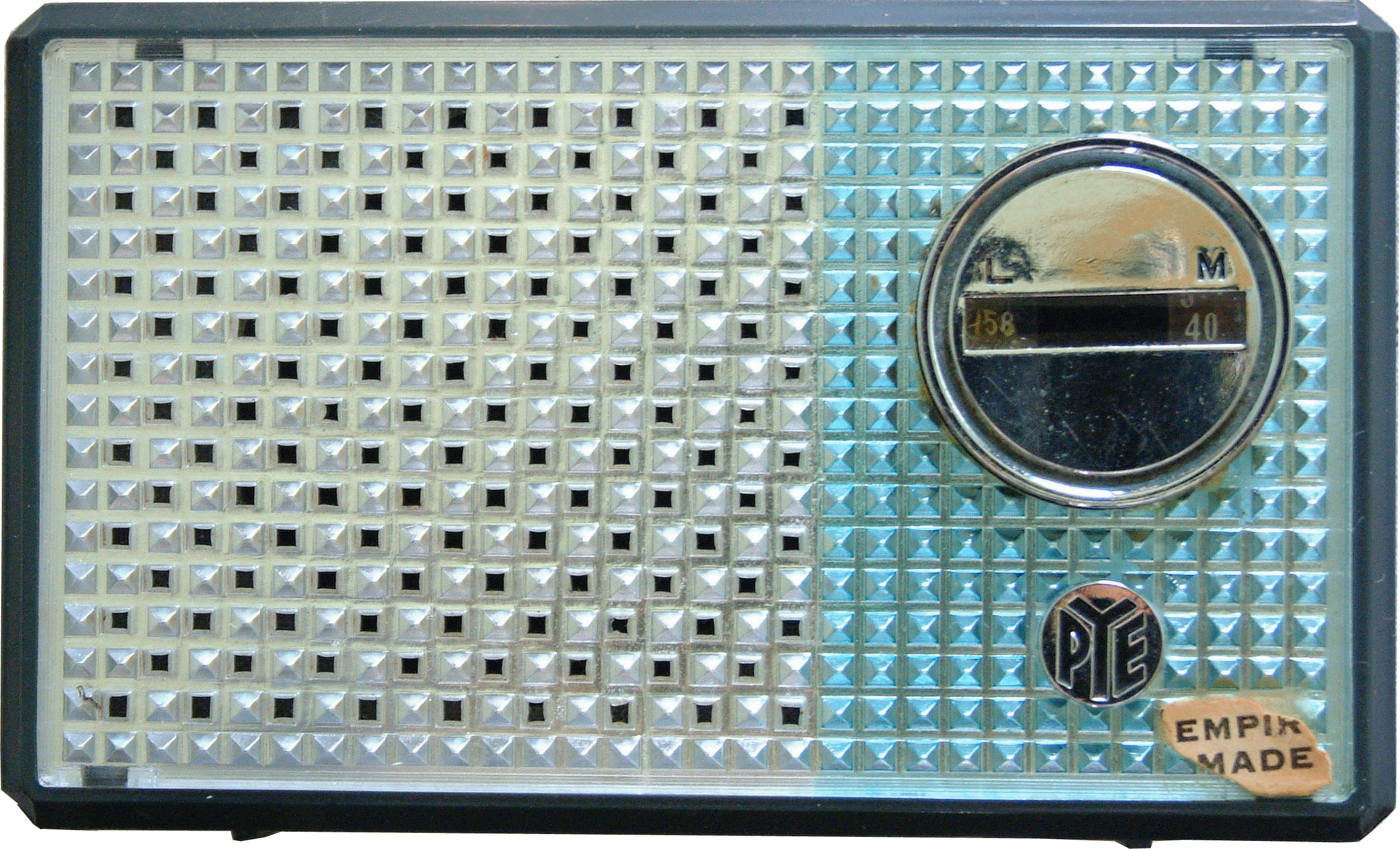 Pye pocket transistor radio, 1960s Pye pocket transistor radio, 1960s