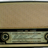 1950s valve radio