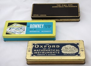 Geometry sets from the 1950s and 1960s