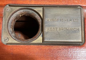 School desk ink well by Kingfisher Limited, West Bromwich School desk ink well by Kingfisher Limited, West Bromwich