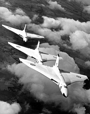 The Avro Vulcan had its maiden flight in 1952.