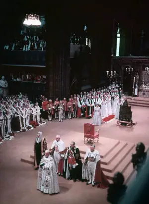 The Coronation of Queen Elizabeth II, 2 June 1953