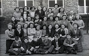 Pupils and teachers at North View School, Heaton, in 1951 Pupils and teachers at North View School, Heaton, in 1951