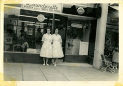 Bendix launderette 1960s Bendix launderette 1960s