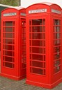 Red telephone box, a symbol of Swinging London