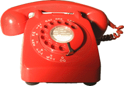 Red 706 telephone