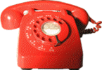 Red 706 telephone, 1960s