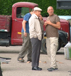 Derek Fowlds, who plays Oscar Blaketon