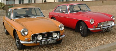 MGB GTs from 1967 and 1971